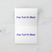 Carte Anniversaire de sérénité (Intérieur)