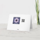 Carte Anniversaire de sérénité (Dos)