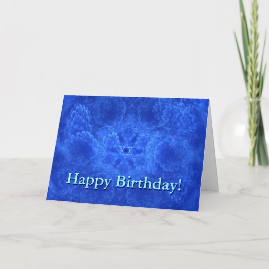 Carte Anniversaire de sérénité (Devant)