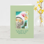 Carte Anniversaire de Starry Eyed (Fleur jaune)