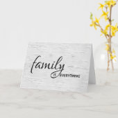 Carte Anniversaire de Step Brother sur Birch Tree (Fleur jaune)