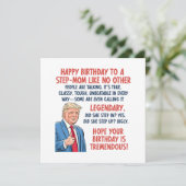 Carte Anniversaire de StepMom (Debout devant)