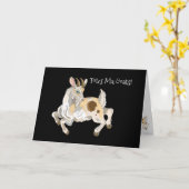 Carte Anniversaire de Totes Ma Chèvres (Fleur jaune)