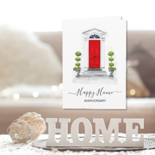 Carte Anniversaire de votre nouvel agent immobilier de m