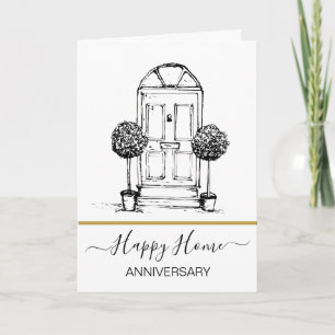 Carte Anniversaire de votre nouvel agent immobilier de v