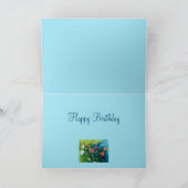 Carte Anniversaire de Zinnia (Intérieur)