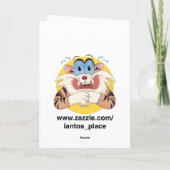 Carte Anniversaire de Zombie Undead et Unfed (Dos)