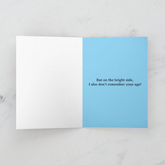 Carte Anniversaire d'Egret Belt (Intérieur)