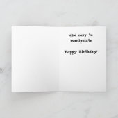 Carte Anniversaire - Depuis que j'étais petite fille, as (Intérieur)