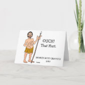 Carte Anniversaire des amis du lycée (Dos)