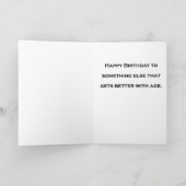 Carte Anniversaire des Antiquités (Intérieur)