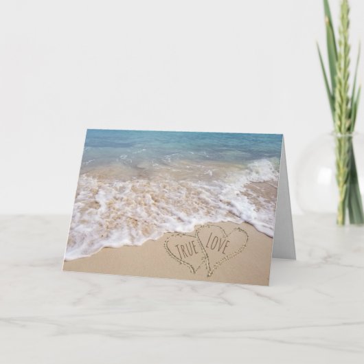 Carte Anniversaire des Beach Hearts (Devant)
