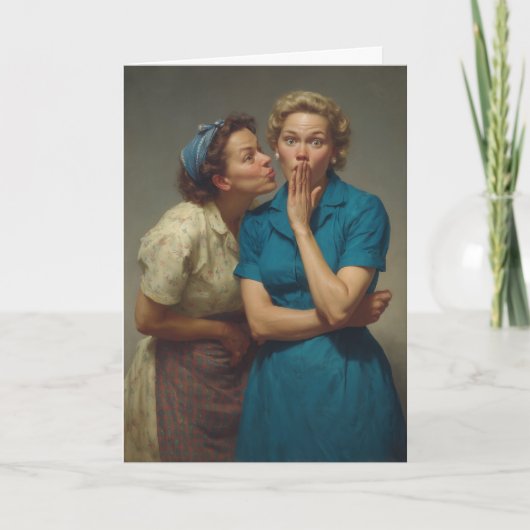 Carte Anniversaire des "bonnes mains" (Devant)