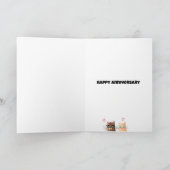 Carte Anniversaire des chats mignons (Intérieur)