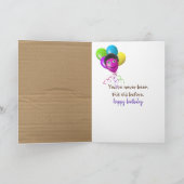 Carte Anniversaire des chiots Golden Retriever (Intérieur)