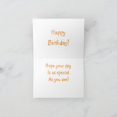 Carte Anniversaire des colibris (Intérieur)