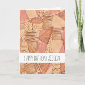 Carte Anniversaire des cônes de glace (Devant)