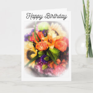 Carte Anniversaire des congés d'automne