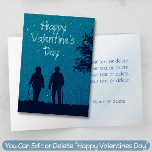 Carte Anniversaire des couples âgés Valentine Tous les b