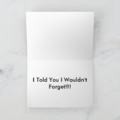 Carte Anniversaire des éléphants (Intérieur)