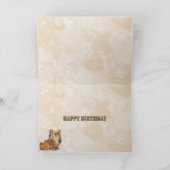 Carte Anniversaire des fées de Longhair Chihuahua (Intérieur)