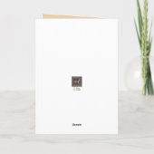 Carte Anniversaire Des Gens De Neige (Dos)