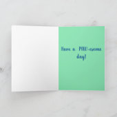 Carte Anniversaire des Grands Pyrénées sur mesure (Intérieur)