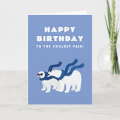 Carte Anniversaire des Jumeaux les plus frais (Devant)