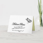 Carte Anniversaire des Roses Jaunes personnaliser (Dos)