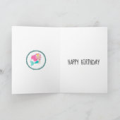 Carte Anniversaire des sirènes marines (Intérieur)