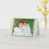 Carte Anniversaire des Soeurs (Fleur jaune)