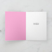 Carte Anniversaire des Tulipes (Intérieur)