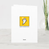 Carte Anniversaire d'Halloween drôle (Dos)