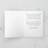 Carte Anniversaire d'Halloween "Ici pour les boos" Cute (Intérieur)