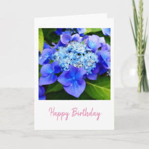 Carte Anniversaire d'Hydrangea