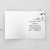 Carte Anniversaire Dinosaur (Intérieur)