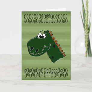 Carte Anniversaire Dinosaur