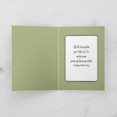 Carte Anniversaire Dirt Road En Forêt Verte (Intérieur)