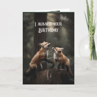 Anniversaire disparu Fun Fox Sake
