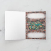 Carte anniversaire DJ (Intérieur)