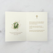 Carte Anniversaire d'ordination de prêtre catholique 50  (Intérieur)