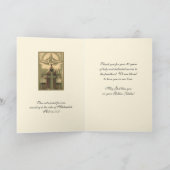 Carte Anniversaire d'ordination d'un prêtre catholique D (Intérieur)