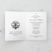 Carte Anniversaire d'ordination d'un prêtre catholique é (Intérieur)
