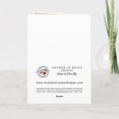 Carte Anniversaire d'ordination prêtre catholique Or (Dos)