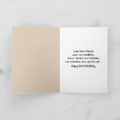 Carte Anniversaire Doré Retriever (Intérieur)