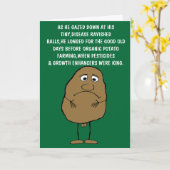 Carte Anniversaire drôle (Fleur jaune)