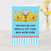 Carte Anniversaire drôle (Fleur jaune)