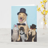 Carte Anniversaire drôle (Fleur jaune)