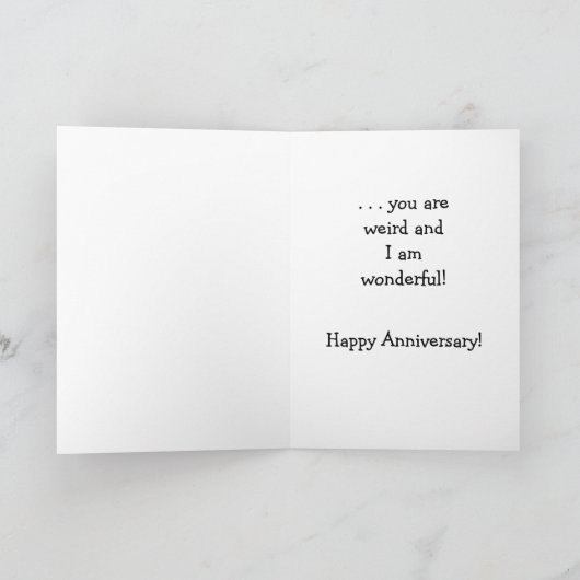 Carte Anniversaire drôle (Intérieur)