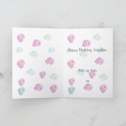 Carte Anniversaire drôle (Intérieur)